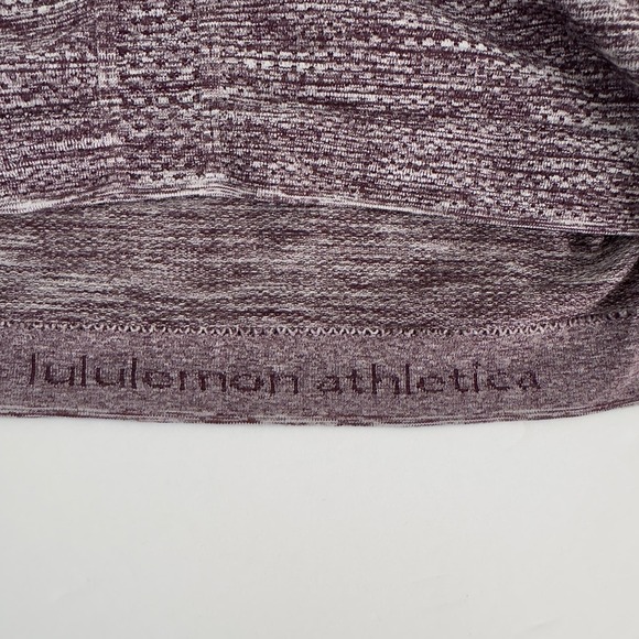 Lululemon swiftly tech short sleeve purple top - Picture 7 of 7